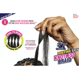 Afri-Naptural Braiding Hair Afri-Naptural: 3X I-Define Easy Knotless Braid 52" (BRD308)