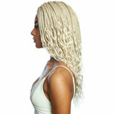 Afri-Naptural Crochet Hair #1 - Jet Black Afri-Naptural 3X KRITZ BOX BRAID 14"
