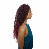 Afri-Naptural Crochet Hair Afri-Naptural: 2X Coolie Butterfly Locs 20" Crochet Braid (LOC209)