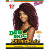 Afri-Naptural Crochet Hair Afri-Naptural: 2X Dubroc Thick Twist 12" (TWB108)