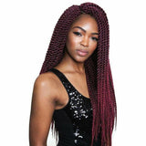 Afri-Naptural Crochet Hair Afri-Naptural: 3X JUMBO SENEGAL TWIST 20" (SB304)