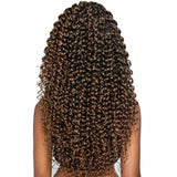 Afri-Naptural Crochet Hair Afri-Naptural: Caribbean Bundle Pre-Stretched Cascading Ripple 18" (CBP04)