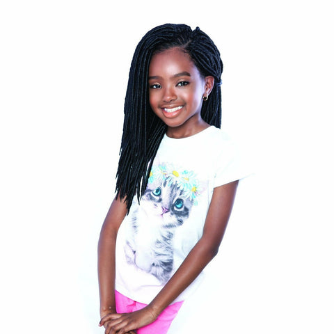 Afri-Naptural Crochet Hair Afri-Naptural: Kids Rock™ Silk Dreads 12" (KR02)