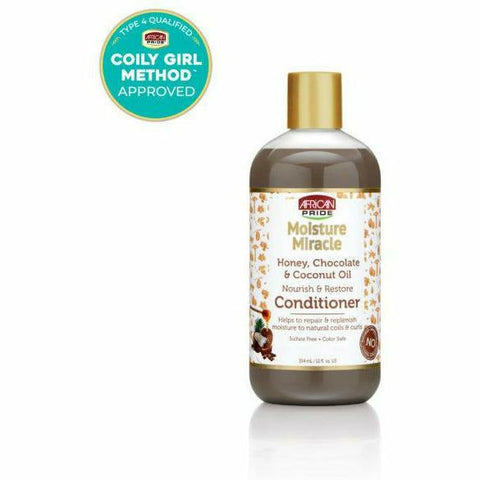 African Pride: Honey, Chocolate & Coconut Oil- Nourish & Restore Conditioner