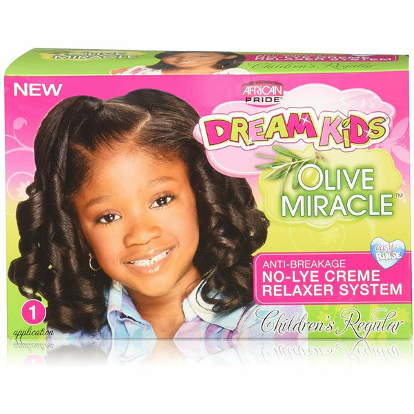 African Pride: Dream Kids Olive Miracle No-Lye Relaxer Regular, Coarse