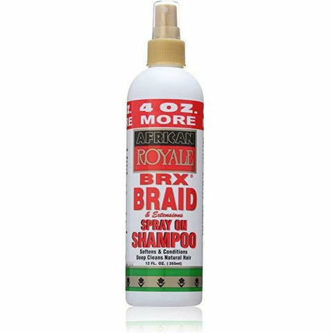 African Royale Hair Care African Royale: Brx Braid & Extensions Spray on Shampoo