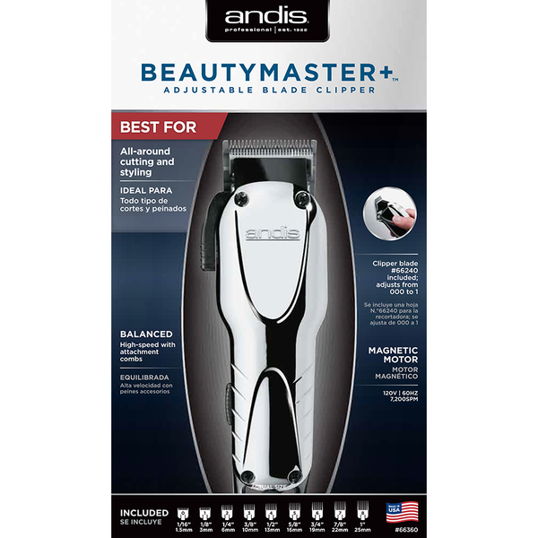 Andis Hair Clippers ANDIS: Beauty Master +™ Adjustable Blade Clipper