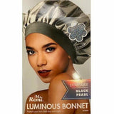 Annie Hair Accessories Black Pearl Ms. Remi: Super Jumbo Luminous Bonnet