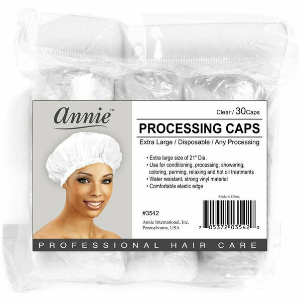 Annie Hair Accessories Clear ANNIE: Processing Cap #3542