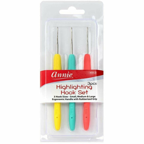 Annie Salon Tools Annie: Highlighting Hook Set (3pcs.)