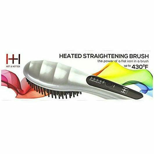 Hot & Hotter: Heated Straightening Brush #5948