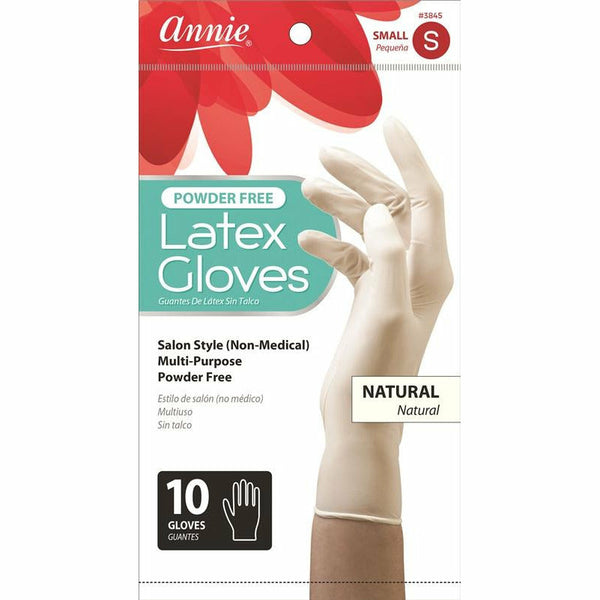 Annie Salon Tools Small #3845 Annie: Latex Gloves (Powder-Free)