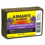 Ashanti Naturals Bath & Body Ashanti 100% African Black Soap Bar - Lavender 4oz