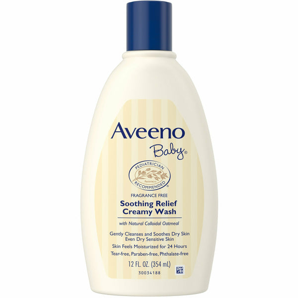 Aveeno Baby Bath & Body Aveeno: Soothing Relief Creamy Wash