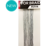 Beauty Depot O-Store Hair Accessories Yarn For Braid - Silver