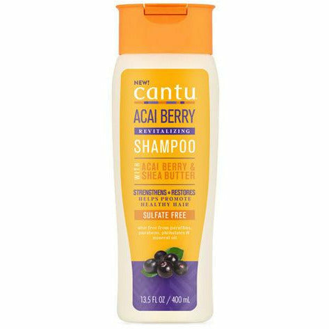 Cantu Care for Kids Hair Care Cantu:  Acai Berry Revitalizing Sulfate Free Shampoo 13.5oz