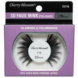 Cherry Blossom eyelashes #72716 Cherry Blossom: 3D Faux Mink Eyelashes 20mm
