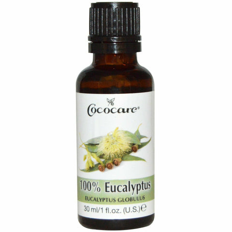 Cococare Bath & Body Cococare: 100% Eucalyptus Oil 1oz