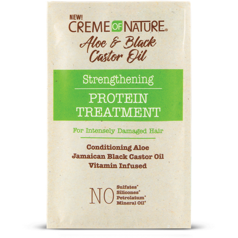 Creme of Nature: Aloe & Black Castor Protein Treatment 1.5oz