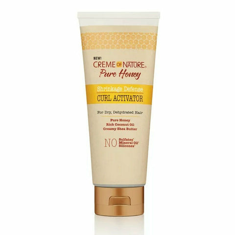 Creme of Nature Hair Care Creme of Nature: PURE HONEY SHRINKAGE DEFENSE CURL ACTIVATOR 10.5oz