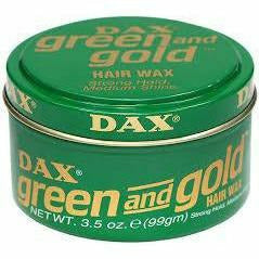 DAX Styling Product DAX: Green & Gold Hair Wax