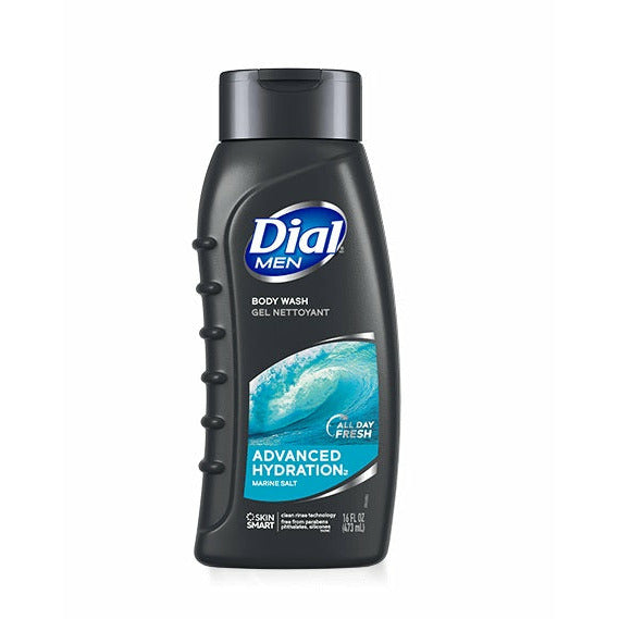 Dial Bath & Body Dial: Men Body Wash Advanced Hydration 16oz