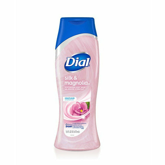 Dial Bath & Body Dial: Moisturizing Body Wash Silk & Magnolia 16oz