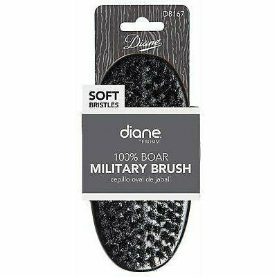 Diane: Soft 100% Boar Military Brush #D8167