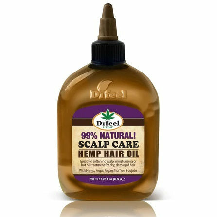 Difeel Hair Care Difeel: Natural Hemp Hair Oil - Scalp Care 7.75oz