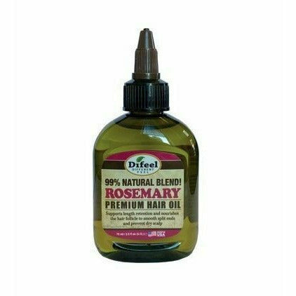 Difeel Hair Care Difeel: Rosemary Premium Hair Oil 2.5 oz