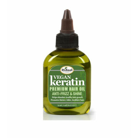 Difeel Hair Care Difeel: Vegan Keratin Premium Hair Oil 2.5oz