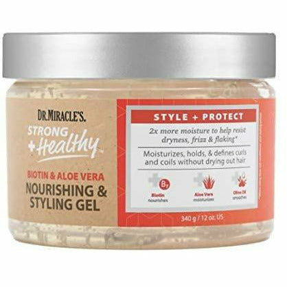 Dr. Miracle's: Strong + Healthy Nourishing & Styling Gel 12oz