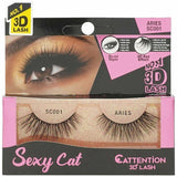 Ebin New York eyelashes SC 001 - Aries EBIN: Sexy Cat 3D Lash