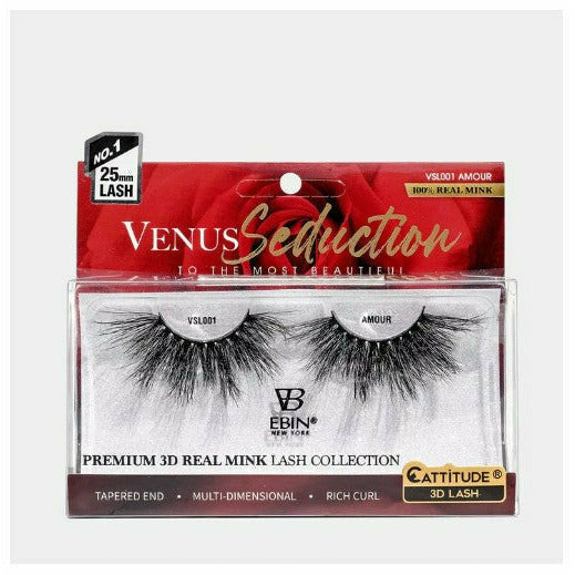 Ebin New York eyelashes VSL001 - Amour EBIN: Venus Seduction 3D Lashes