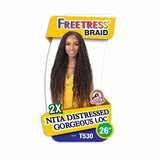 FreeTress Crochet Hair FreeTress: 2X Nita Distressed Gorgeous Loc 26''