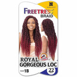 FreeTress Crochet Hair FreeTress: 2X Royal Gorgeous Loc 22" Crochet Braids