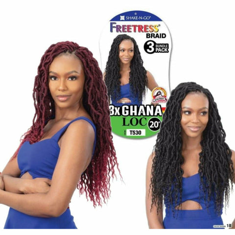 FreeTress Crochet Hair FreeTress: 3X Ghana Loc 20" Crochet Braids