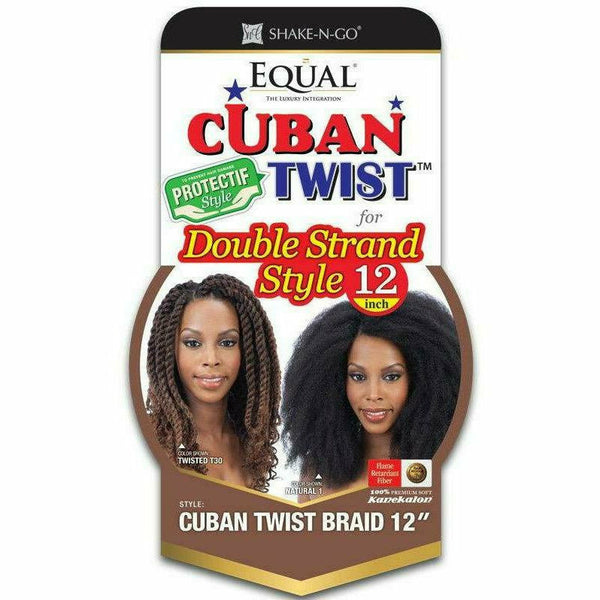 FreeTress Crochet Hair FreeTress: Cuban Twist 12" Crochet Braids