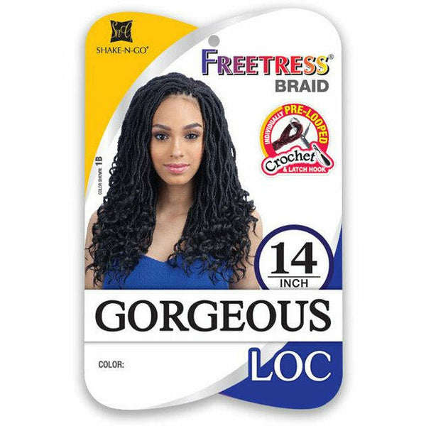FreeTress Crochet Hair FreeTress: Gorgeous Loc 14'' Crochet Braid