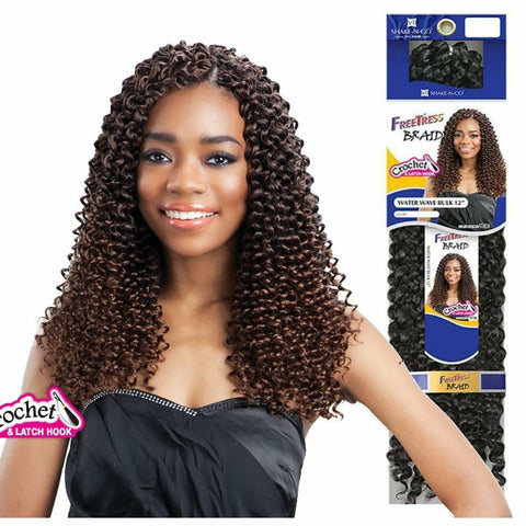 FreeTress Crochet Hair FreeTress: Water Wave Crochet Braids 12"
