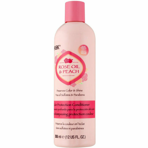 Hask: Rose Oil & Peach Color Protection Conditioner 12oz