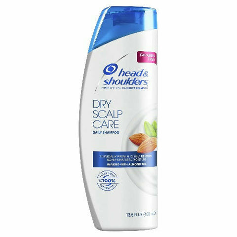Head & Shoulders Shampoo Head & Shoulders: Dry Scalp Cara Dandruff Shampoo with Almond Oil 13.5oz