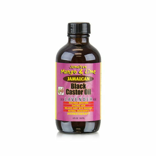 Jamaican M&L Hair Care Jamaican Black Castor Oil 4oz #Lavender