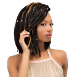 Janet Collection Crochet Hair #1 - Jet Black JANET COLLECTION 2X Mambo Rockin' Locs 12"
