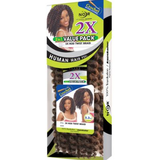 Janet Collection Crochet Hair #1-Jet Black JANET COLLECTION™: 2X ROD TWIST BRAID 100% Kanekalon