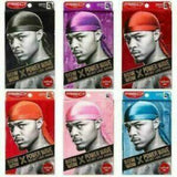 Kiss Hair Accessories Red by Kiss: Power Wave Velvet Luxe Durag