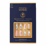 Kiss Nail Care KMA02 - In a Crown KISS: Majestic Nails Luxury Press Ons
