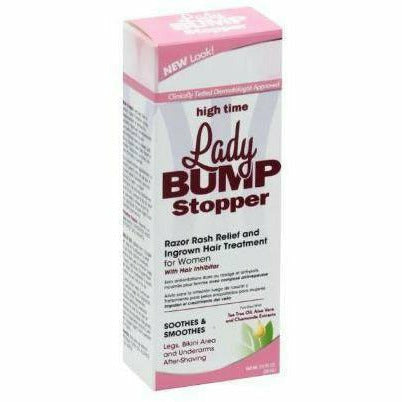 Lady Bump Stopper Body Cream Lady Bump Stopper: High Time Razor Rash Relief/Ingrown Treatment 2oz