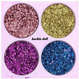 Magic Collection Eyes Barbie Doll Magic Collection: Glitz & Glam Chunky Glitter Eyeshadow Palette