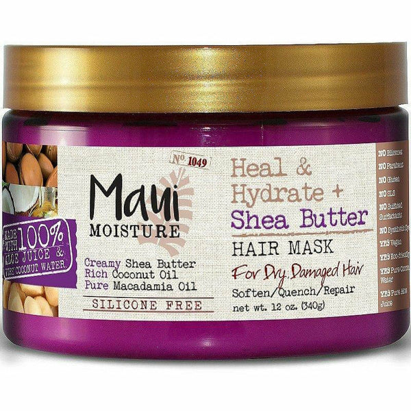 Maui Moisture: Heal & Hydrate Shea Butter Hair Mask 12oz
